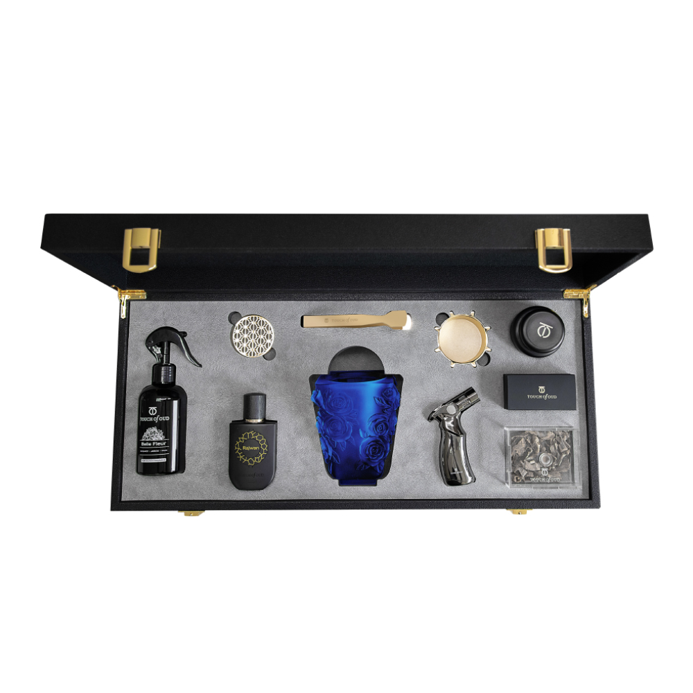 Picture of 8pcs Gift Set Blue Square Burner