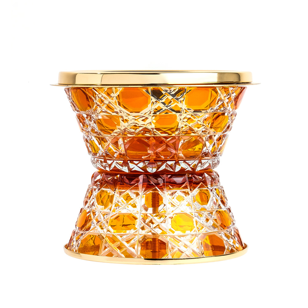 Picture of Crystal Without Feet Yellow Gold Burner